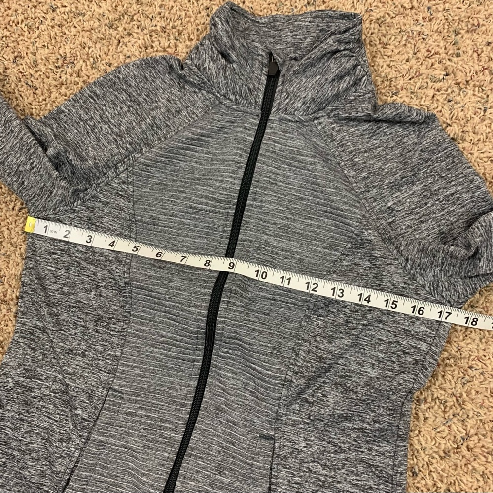 NEW Avia Grey Athletic Zip Jacket - Picture 9 of 11